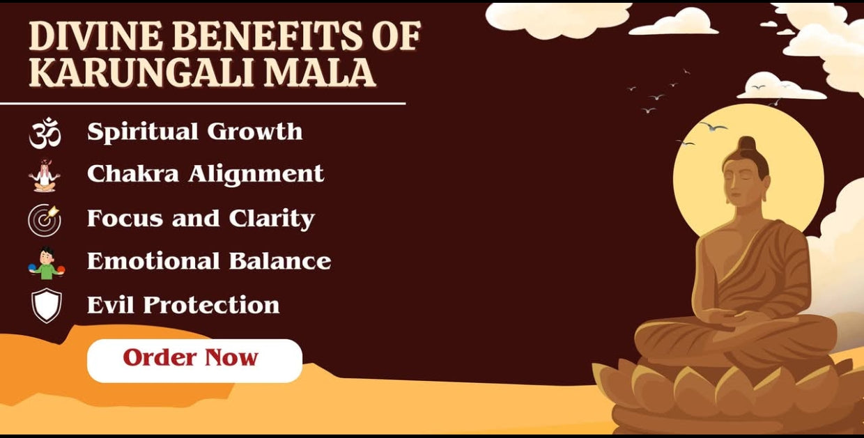 Original Karungali Malai in , 108 Beads With Govt Approved Lab Certificate